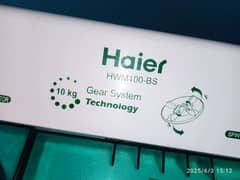 Haier washing machine twin tub model number HWM 100-AS