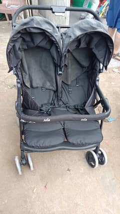 Joie Lightweight Double Stroller Aire™ Twin Dark Pewter