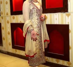 Full fancy gown with shamiz shalwar