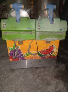 Slush Machine Two Bowls Used Imported Working Condition