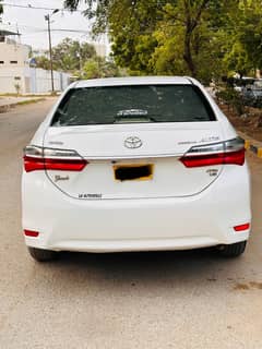 TOYOTA GRANDE 1.8 white colour 2018 model & registered 4g 73k milleage