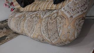 2 sofa set 2 seater wooden structure