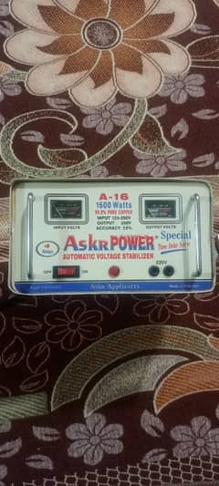 Stabilizer copper winding 1600watt