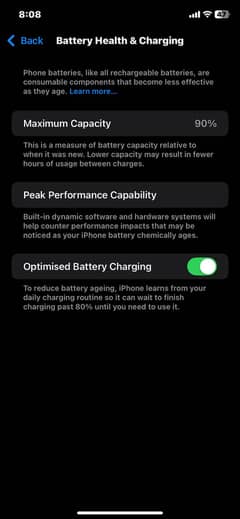 Iphone 11 128GB PTA Approved Dual Sim 90% Battery Health