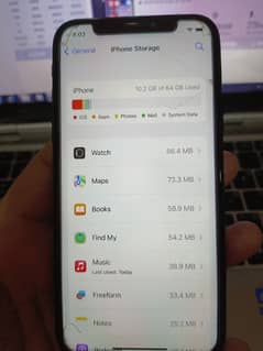 IPHONE X 64 GB LED CHANGE PTA APPROVED SINGLE SIM
