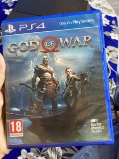 God of War Ps4 Disc 10/10 Condition only 1 month used