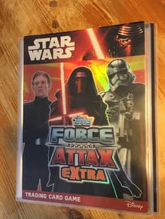 STAR WARS FORCE ATTAX EXTRA Album with cards