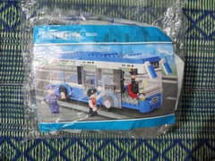 Block set Toy School Bus