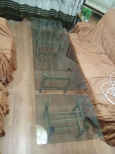 Imported Aluminium Glass Table set