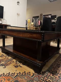Sheesham wood coffee table