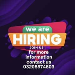 part time, full time, office work home base job offer
