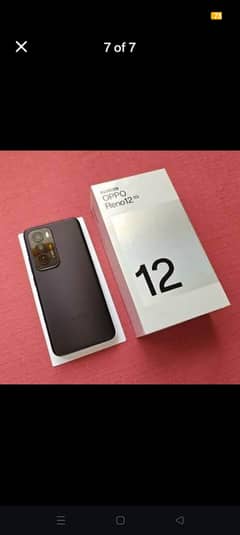 oppo reno 12 5G brand new just box open