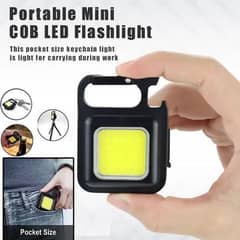 Portable Mini LED lights rechargeable type-C Flashlight Essential camp