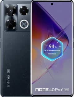 Infinix Note 40 Pro 256GB Storage 12GB Ram