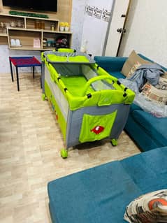 baby play yard bed