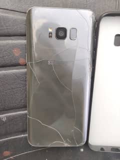 Samsung S8 plus 6gb 128gb front back creak working 100 percent read ad