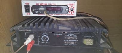 Car Amplifier exchange possible