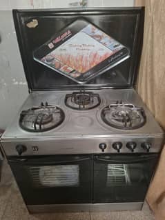 stove with baked and grill option