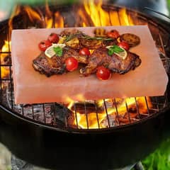 Himalayan Pink Salt BBQ Cooking Grilling Slab