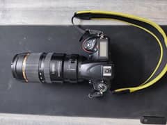 Nikon D750 with Tamron 70-200mm