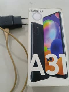 samsung a31  full box lush condition
