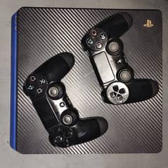 Playstation 4 PS4 slim special blue and black with tekken 7 all  unlok