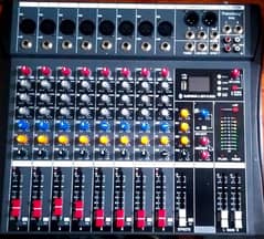 8 channel Audio Mixture