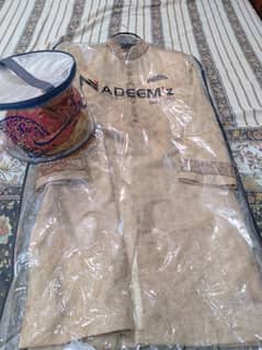 Sherwani Golden / Groom Sherwani / XL