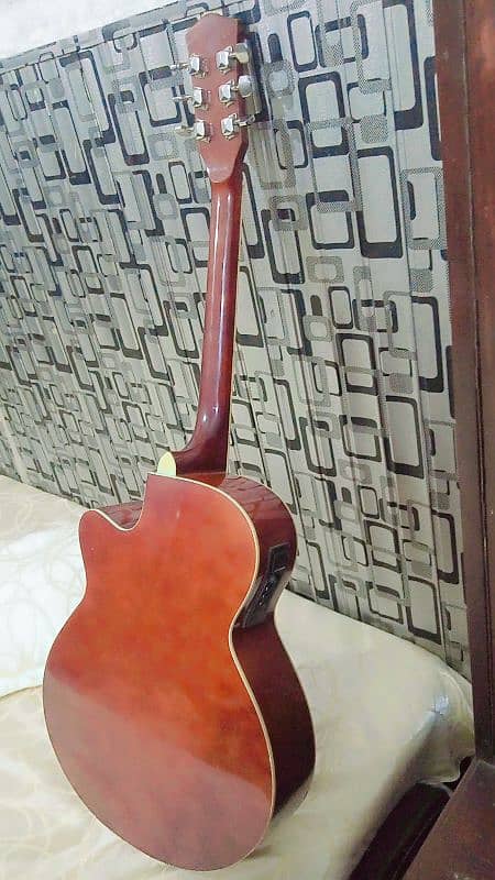 guitar all okay semi acoustic professional h 4