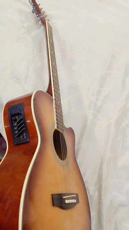 guitar all okay semi acoustic professional h 5