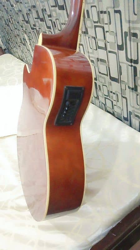 guitar all okay semi acoustic professional h 10