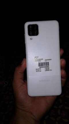 Samsung A12 model hai storage 64 ram 4 5000 mha battery