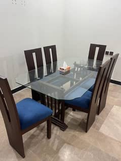 dining table with chairs