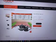 Non Stick cooking set sonex