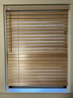Wooden blinds
