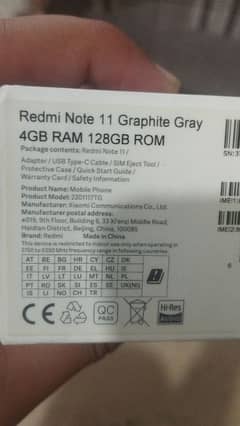 Redmi note 11 for sale