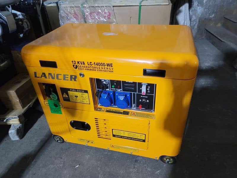 Generators Gas Patrol  and Diesel 10Kva to 12Kva Sound Less Malasiyan 14