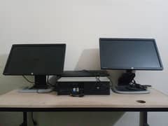 2screens+1keyboard+1cpu