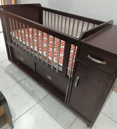 Baby Cot with Mattress | Baby Coat | Baby Crib | Baby Bed | Kids Bed