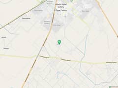 43 Marla corner plot available For Sale in Chenab garden samundre road Faisalabad