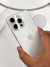 15 promax factory unlock 256 gb white titanium