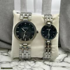 2 piece couple  watches with free home delivery