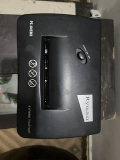 Paper shredder with to options