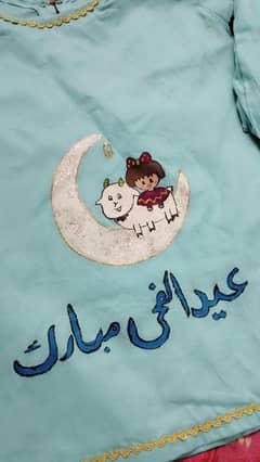 handpainted baby dress
