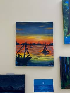 sunsets and ships ⋆˙