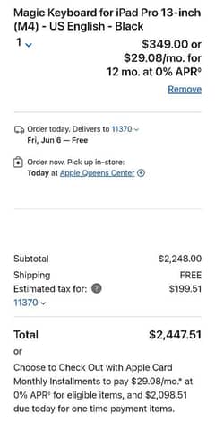 Apple Ipad pro 13 M4' , 01 Tb space