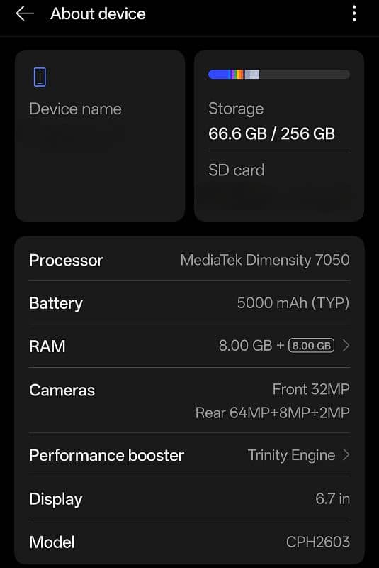 OPPO Reno 11F 5G dual SIM smartphone 1