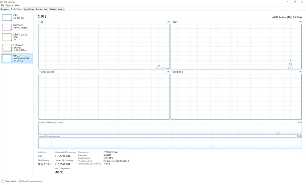 AMD Radeon R5 340X 2GB DDR3 Graphics Card 3