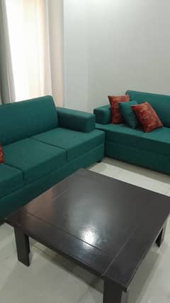 Brand New condition sofa set ( 1+2+3)