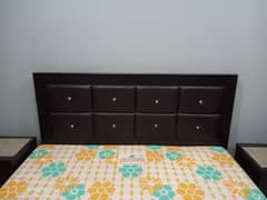 Bed + Side Table + Matress